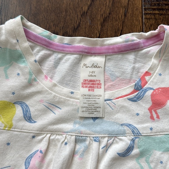 Mini Boden Nightgown Size 7-8 - Picture 2 of 4